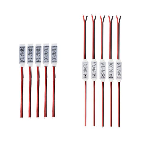 10pcs/lot led controller dc12v mini 3 keys single color rgb led strip light dimmer controller for 3528 strip lamps jq
10pcs/lot led controller dc12v mini 3 keys single color rgb led strip light dimmer controller for 3528 strip lamps jq