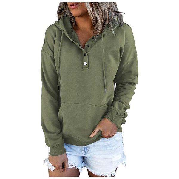 women's hoodies & sweatshirts button down sweatshirt drawsting pullover oversized casual long sleeve pocket clothes ropa mujer, Black
women's hoodies & sweatshirts button down sweatshirt drawsting pullover oversized casual long sleeve pocket clothes ropa mujer, Black