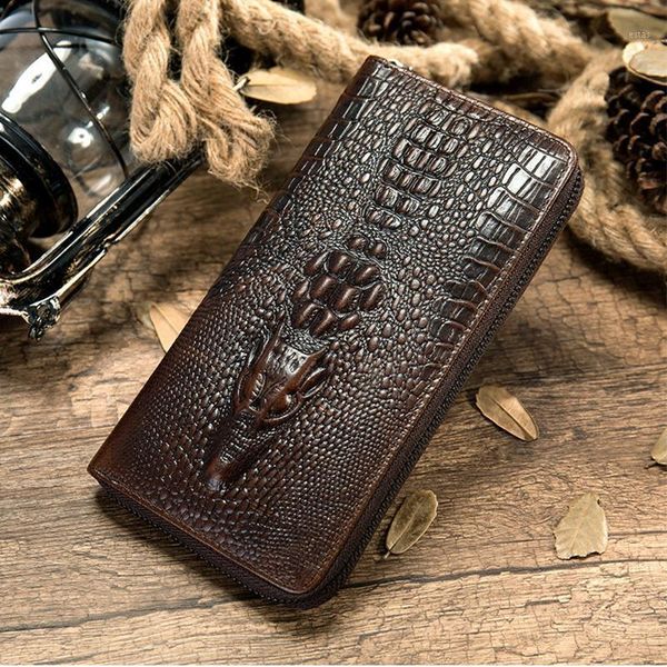 fashion embossed 3d alligator genuine leather long wallet men's clutch wallets with zipper male holder card handy1, Red;black
fashion embossed 3d alligator genuine leather long wallet men's clutch wallets with zipper male holder card handy1, Red;black