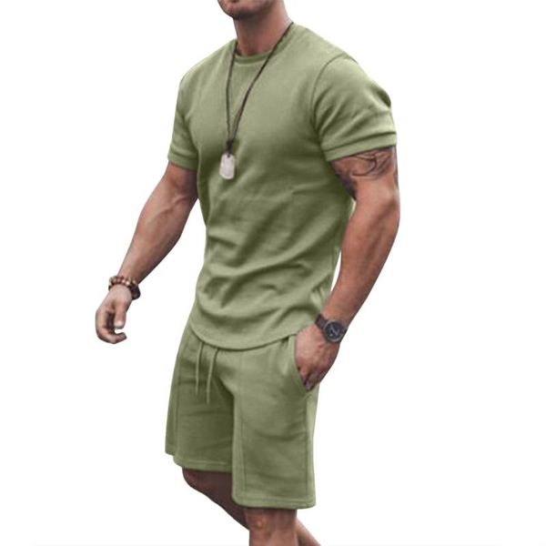 men's tracksuits sports sweat suits men clothing o neck short sleeve t shirt and drawstring shorts casual solid tracksuit, Gray
men's tracksuits sports sweat suits men clothing o neck short sleeve t shirt and drawstring shorts casual solid tracksuit, Gray