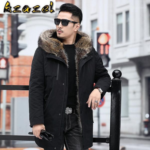 men's leather & faux azazel 2021 mens parka real fur coat men winter jacket liner warm raccoon collar parkas de hombre 9216 j3120, Black
men's leather & faux azazel 2021 mens parka real fur coat men winter jacket liner warm raccoon collar parkas de hombre 9216 j3120, Black