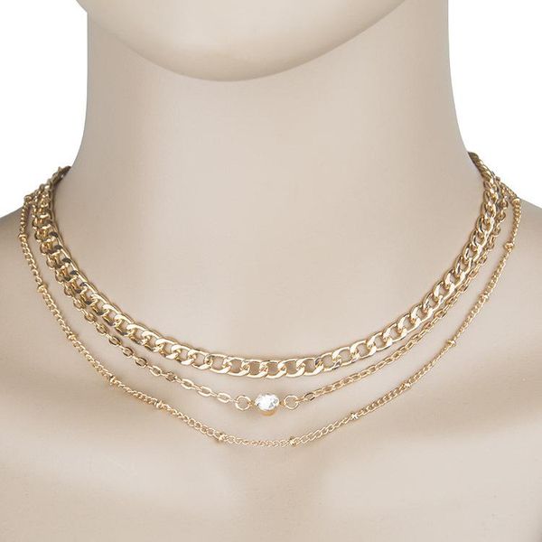 chains august fashion product design chain necklace drill combination clavicle yiwu factory wholesale xl875, Silver
chains august fashion product design chain necklace drill combination clavicle yiwu factory wholesale xl875, Silver