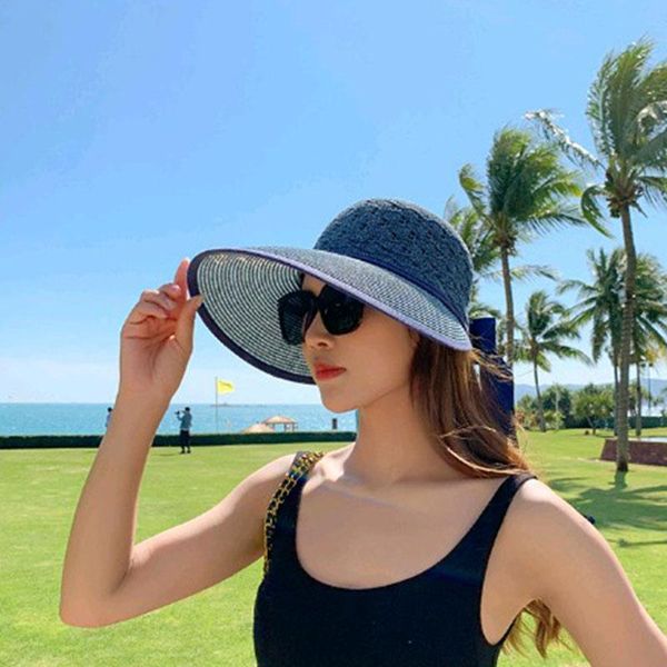 wide brim hats summer for women sun uv protection sunshade foldable fashion bow fisherman hat female beach breathable, Blue;gray
wide brim hats summer for women sun uv protection sunshade foldable fashion bow fisherman hat female beach breathable, Blue;gray