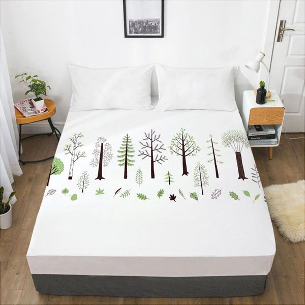 sheets & sets luxury elastic fitted sheet bed with an band mattress cover 150x200/160x200 for home flowers tree
sheets & sets luxury elastic fitted sheet bed with an band mattress cover 150x200/160x200 for home flowers tree
