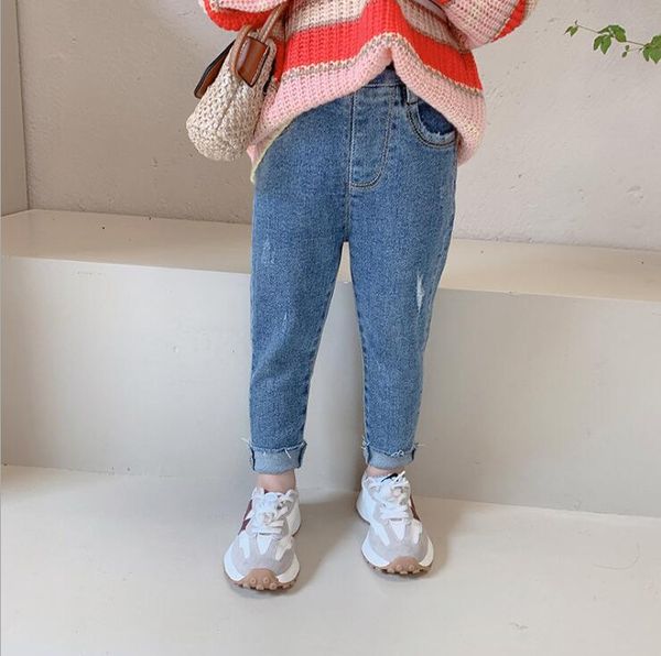 jeans 2021 arrival girls boys denim long pants autumn fashion kids jean 2-8 years ws224, Blue
jeans 2021 arrival girls boys denim long pants autumn fashion kids jean 2-8 years ws224, Blue