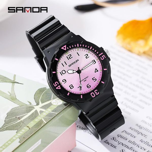 wristwatches sanda brand ladies quartz watch simple style student fashion black white waterproof clock relógio feminino, Slivery;brown
wristwatches sanda brand ladies quartz watch simple style student fashion black white waterproof clock relógio feminino, Slivery;brown
