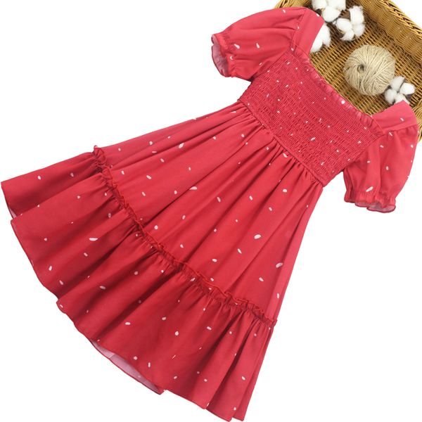 girls summer dress dot pattern kids party dresses for girls dot pattern children dresses ruffles clothes girl 6 8 10 12 14, Red;yellow
girls summer dress dot pattern kids party dresses for girls dot pattern children dresses ruffles clothes girl 6 8 10 12 14, Red;yellow