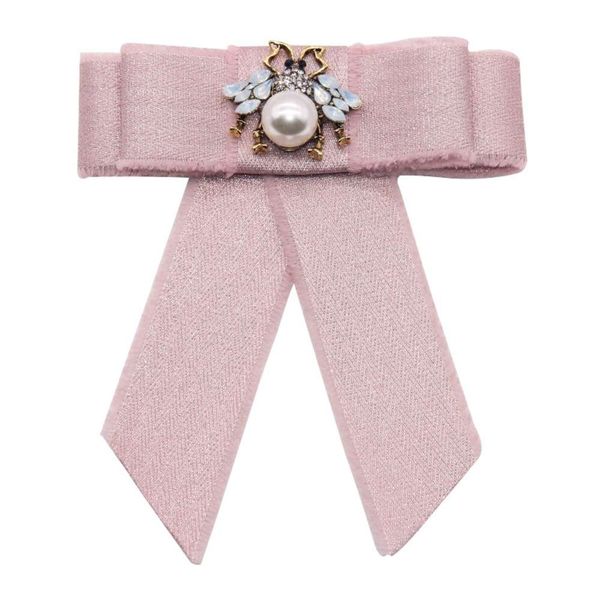 fashion cloth art animal bowknot stripe inlaid with diamond bee creative brooch necktie accessories pin, Gray
fashion cloth art animal bowknot stripe inlaid with diamond bee creative brooch necktie accessories pin, Gray