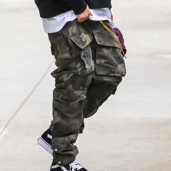capris vintage-camo cotton cargo ankle-length snap jogger pants eight pocket styling justin bieber streetwear, Black
capris vintage-camo cotton cargo ankle-length snap jogger pants eight pocket styling justin bieber streetwear, Black
