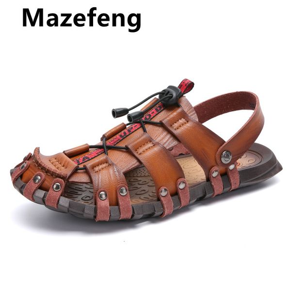 sandals big size 38-47 men leather summer classic shoes slippers soft roman comfortable outdoor walking footwear yhjz, Black
sandals big size 38-47 men leather summer classic shoes slippers soft roman comfortable outdoor walking footwear yhjz, Black