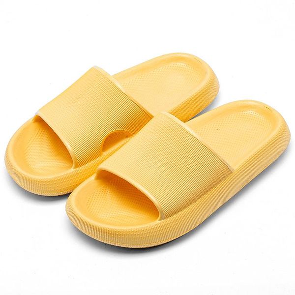 slippers summer fashion round toe outside beach flat platform shoes for women, Black