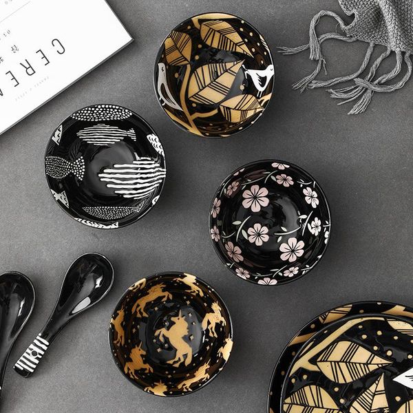 bowls japanese style printing creative 4.5 inch bowl chinese ceramics soup cute 350ml can be heated home kitchenware
bowls japanese style printing creative 4.5 inch bowl chinese ceramics soup cute 350ml can be heated home kitchenware