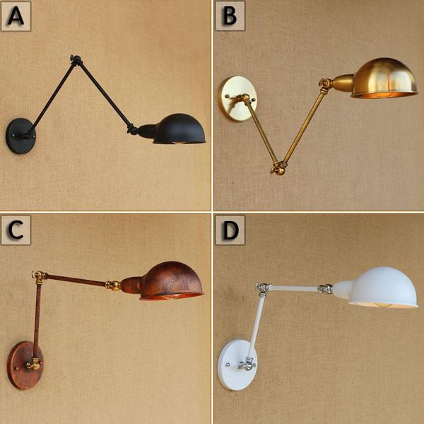 wall lamp 4 colors long arm vintage led wandlamp rustic retro style loft industrial light sconce appliques lampe murale
wall lamp 4 colors long arm vintage led wandlamp rustic retro style loft industrial light sconce appliques lampe murale