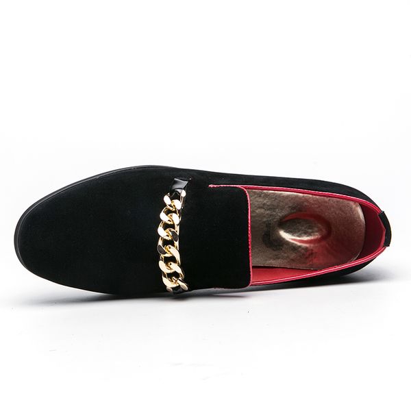 dress shoes fashion gold and metal velvet man's shoes with fingers for italian man social handmade luxury men's mules yb68, Black
dress shoes fashion gold and metal velvet man's shoes with fingers for italian man social handmade luxury men's mules yb68, Black