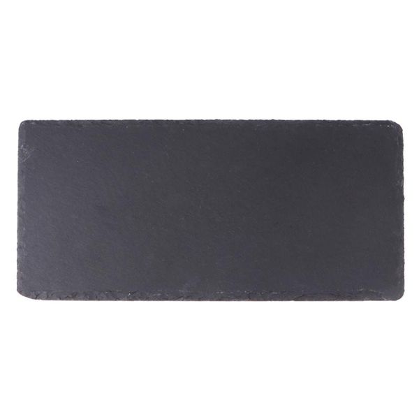 dishes & plates 1 pc natural slate plate barbecue tray restaurant steak sushi display dish black slabstone pan (rectangle)
dishes & plates 1 pc natural slate plate barbecue tray restaurant steak sushi display dish black slabstone pan (rectangle)