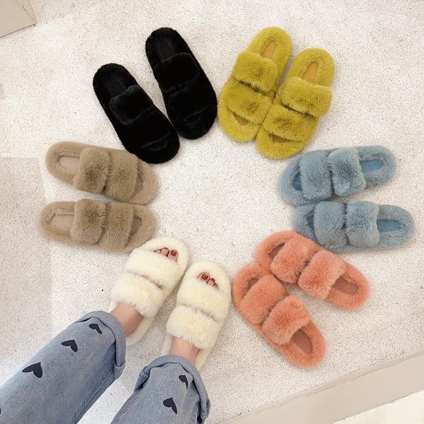slippers fashion band fuzzy women fluffy bedroom flat girls plush shoes winter leisure faux fur ladies, Black
slippers fashion band fuzzy women fluffy bedroom flat girls plush shoes winter leisure faux fur ladies, Black