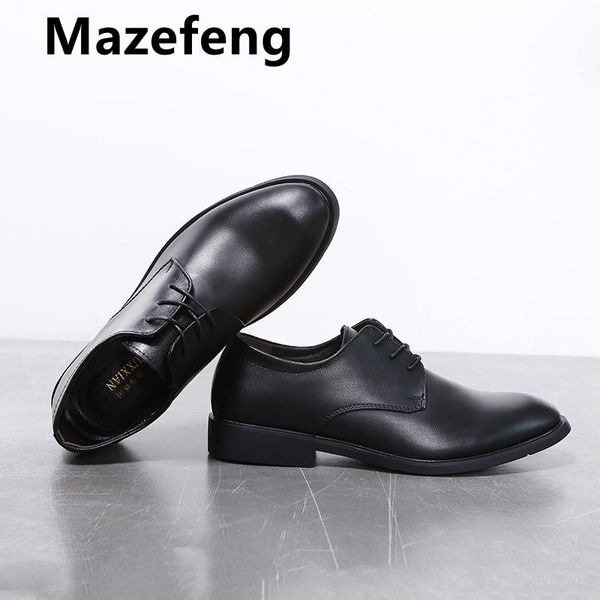 men dress shoes leather formal big size 39-44 oxford for fashion office, Black
men dress shoes leather formal big size 39-44 oxford for fashion office, Black