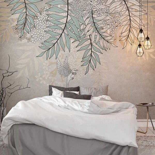 custom mural wallpaper 3d modern retro plant floral leaves papel de parede bedroom living room sofa tv background po wall art wallpapers
custom mural wallpaper 3d modern retro plant floral leaves papel de parede bedroom living room sofa tv background po wall art wallpapers