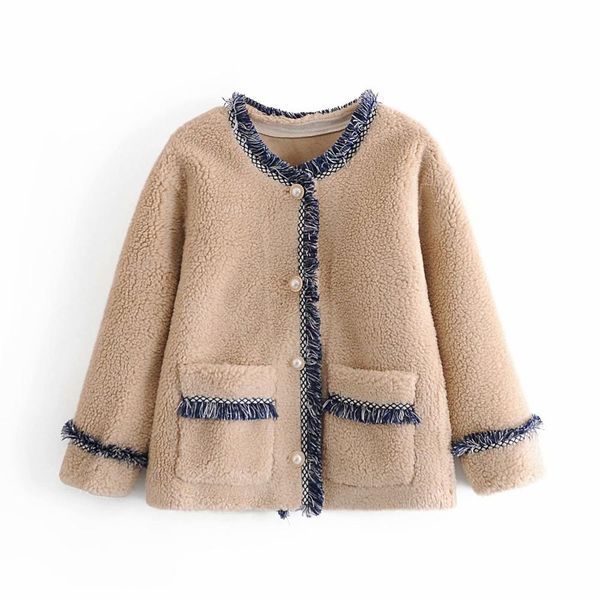 autumn women jacket button pockets long sleeves o-neck coat fashion outerwear women clothes 210517, Black;brown
autumn women jacket button pockets long sleeves o-neck coat fashion outerwear women clothes 210517, Black;brown