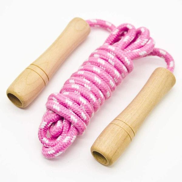 cotton rope outdoor wooden game children's kindergarten single sports adjustable skipping handle jump ropes
cotton rope outdoor wooden game children's kindergarten single sports adjustable skipping handle jump ropes