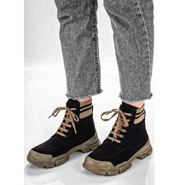 boots black & mink color suede pu leather season 2021 winter autmn fashion stylish comfortable lace-up female women
boots black & mink color suede pu leather season 2021 winter autmn fashion stylish comfortable lace-up female women
