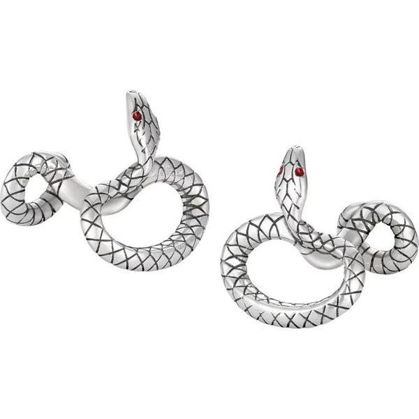 men shirt cufflinks fashion serpentine cufflinks jewelry stainless steel cuff links for business gift, Silver
men shirt cufflinks fashion serpentine cufflinks jewelry stainless steel cuff links for business gift, Silver
