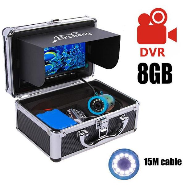 fish finder erchang underwater ice fishing camera 7'' 1000tvl hd video recorder dvr 12pcs led lamp with 8g sd card
fish finder erchang underwater ice fishing camera 7'' 1000tvl hd video recorder dvr 12pcs led lamp with 8g sd card