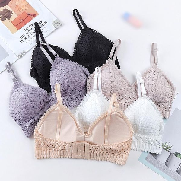 bras women bralette bra seamless deep v lace comfortable wireless underwear lingerie soft push up, Red;black
bras women bralette bra seamless deep v lace comfortable wireless underwear lingerie soft push up, Red;black