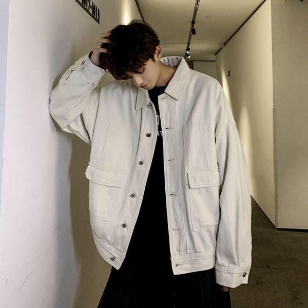 men's jackets cargo jacket men turn-down collar 2021 spring autumn fashion american high street vintage casual loose button, Black;brown
men's jackets cargo jacket men turn-down collar 2021 spring autumn fashion american high street vintage casual loose button, Black;brown