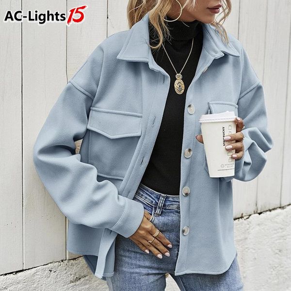 women's jackets autumn denim jacket vintage winter warm shirt coat woolen thick loose pockets casual button female ac, Black;brown
women's jackets autumn denim jacket vintage winter warm shirt coat woolen thick loose pockets casual button female ac, Black;brown