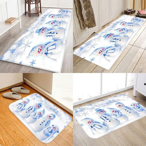 carpets christmas mat, four snowmen. home mat 
carpets christmas mat, four snowmen. home mat