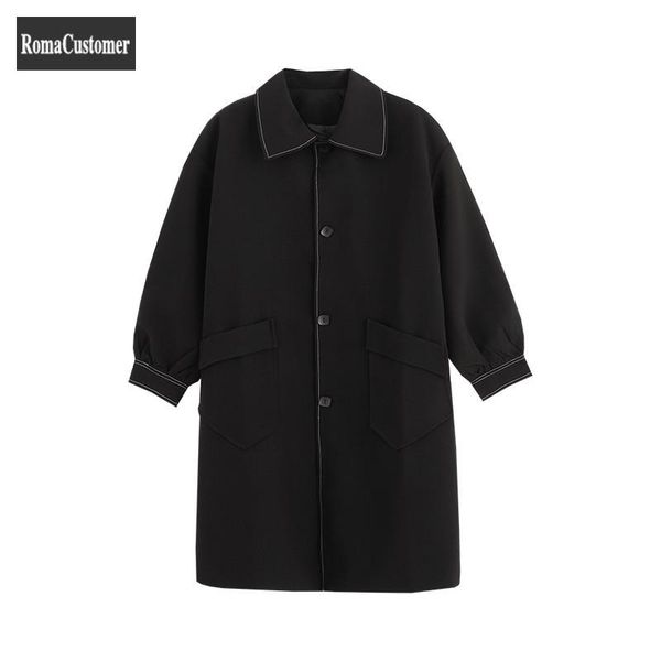 men's trench coats japanese style vintage coat mens fashion casual turn-down collar single breasted solid loose long outerwear autumn, Tan;black
men's trench coats japanese style vintage coat mens fashion casual turn-down collar single breasted solid loose long outerwear autumn, Tan;black