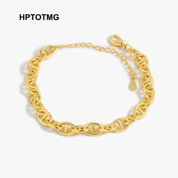 link, chain gold silver plated geometric chunky wrist bracelets fashion charms metal punk thick bracelet for women hip hop jewelry, Black
link, chain gold silver plated geometric chunky wrist bracelets fashion charms metal punk thick bracelet for women hip hop jewelry, Black