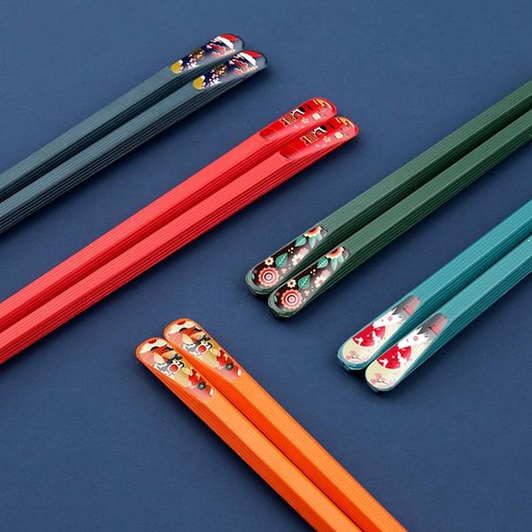 chopsticks 1/5 pair japanese style family split meal chop sticks cute colorful tableware home kitchen supplies party cutlery
chopsticks 1/5 pair japanese style family split meal chop sticks cute colorful tableware home kitchen supplies party cutlery