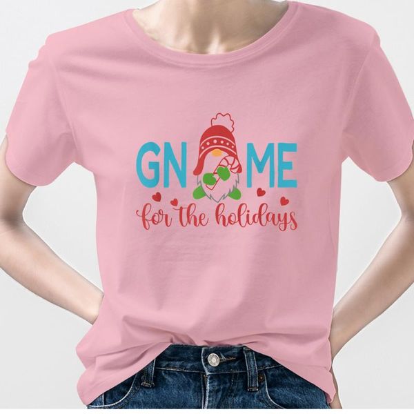 women's t-shirt christmas gnome t-shirts women pink t shirts girls can do anything kawaii harajuku brazilian street fashion gothic, White
women's t-shirt christmas gnome t-shirts women pink t shirts girls can do anything kawaii harajuku brazilian street fashion gothic, White