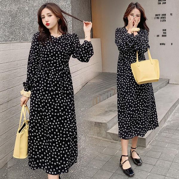 maternity dresses 712# 2021 autumn korean fashion floral printed long dress a line slim loose clothes for pregnant women fall pregnancy, White
maternity dresses 712# 2021 autumn korean fashion floral printed long dress a line slim loose clothes for pregnant women fall pregnancy, White