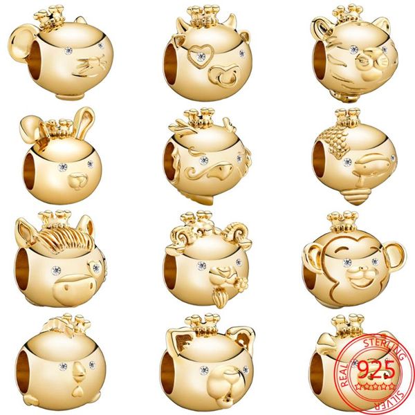 other luxurious 925 sterling silver for women fine jewelry making gift shiny golden zodiac beads charm pendant fit bracelet d
other luxurious 925 sterling silver for women fine jewelry making gift shiny golden zodiac beads charm pendant fit bracelet d