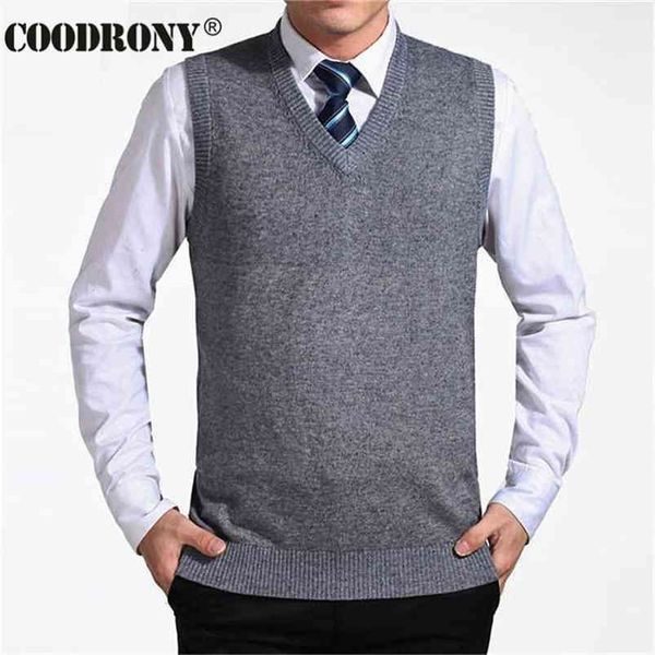 coodrony arrival solid color sweater vest men cashmere sweaters wool pullover brand v-neck sleeveless jersey hombre 210909, White;black
coodrony arrival solid color sweater vest men cashmere sweaters wool pullover brand v-neck sleeveless jersey hombre 210909, White;black