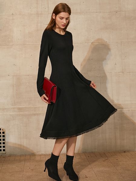 casual dresses minimalismo primavera outono vestido feminino causal oneck ajuste fino panturrilha comprimento borla temperamento camisola fe, Black;gray
casual dresses minimalismo primavera outono vestido feminino causal oneck ajuste fino panturrilha comprimento borla temperamento camisola fe, Black;gray