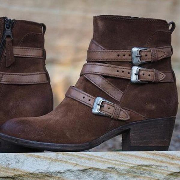 boots woman shoes fashion booots girls belt buckle short knight thick heel ankle zipper women's botas fa18, Black
boots woman shoes fashion booots girls belt buckle short knight thick heel ankle zipper women's botas fa18, Black