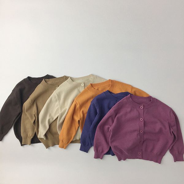 2021 spring autumn children knitted cardigan coats solid color round neck korean style baby kids cotton sweaters, Blue
2021 spring autumn children knitted cardigan coats solid color round neck korean style baby kids cotton sweaters, Blue