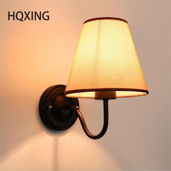 modern led fabric + iron wall lamp decoration lighting bedroom reading bedside black/white/brown/linen
modern led fabric + iron wall lamp decoration lighting bedroom reading bedside black/white/brown/linen