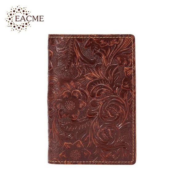 card holders genuine leather wallet cards holder men travel passport thin pack retro flower 3d organizer quality wholesale, Brown;gray
card holders genuine leather wallet cards holder men travel passport thin pack retro flower 3d organizer quality wholesale, Brown;gray