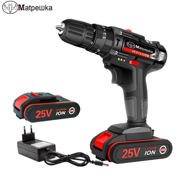 professiona electric drills 25v impact rechargeable screwdriver lithium battery hand drill multi-function home tool
professiona electric drills 25v impact rechargeable screwdriver lithium battery hand drill multi-function home tool