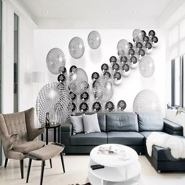 wallpapers custom large mural 3d wallpaper modern creative expansion space white gray black metal tv back wall decor deep 5d embossed
wallpapers custom large mural 3d wallpaper modern creative expansion space white gray black metal tv back wall decor deep 5d embossed