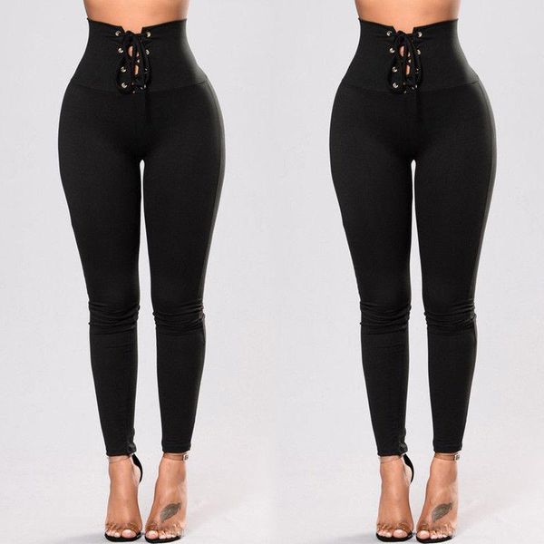 women's leggings women black pants high waist empire lace-up fitness stretch bodycon slim solid causal rompers trousers bottoms wear
women's leggings women black pants high waist empire lace-up fitness stretch bodycon slim solid causal rompers trousers bottoms wear