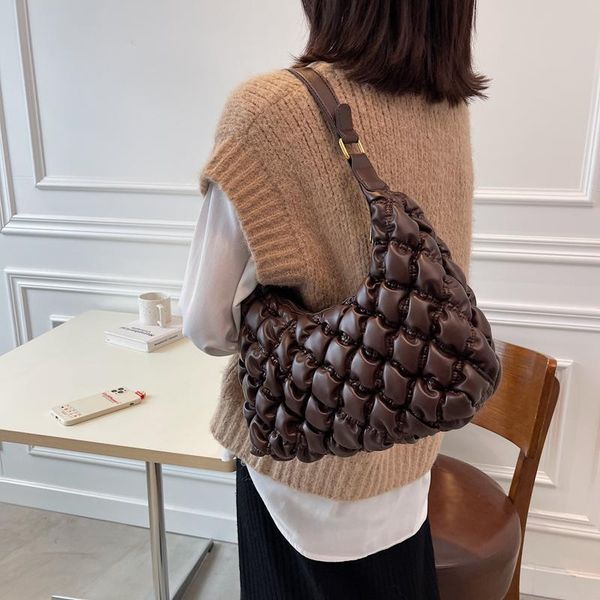 evening bags ansloth retro female shoulder plaid pleated designer handbags women pu leather underarm lady hobos bag hps1217
evening bags ansloth retro female shoulder plaid pleated designer handbags women pu leather underarm lady hobos bag hps1217