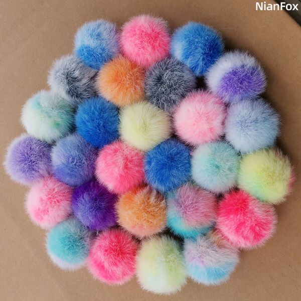 nianfox 7pcs 4cm/1.58 inches colour fake mink hair pompoms keychains cute plush multicolour faux hair balls, Silver
nianfox 7pcs 4cm/1.58 inches colour fake mink hair pompoms keychains cute plush multicolour faux hair balls, Silver