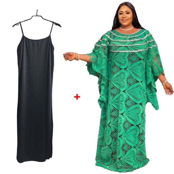 ethnic clothing african lace maxi dress women robes 3/4 sleeve loose boubou fashion solid hollow out streetwear traditional dresses gown, Red
ethnic clothing african lace maxi dress women robes 3/4 sleeve loose boubou fashion solid hollow out streetwear traditional dresses gown, Red