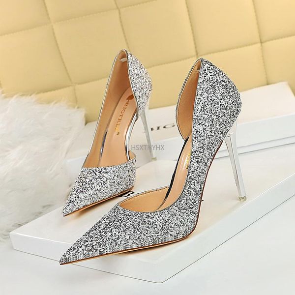 dress shoes women pumps bling wedding high heels stiletto gradient heel fashion party, Black
dress shoes women pumps bling wedding high heels stiletto gradient heel fashion party, Black